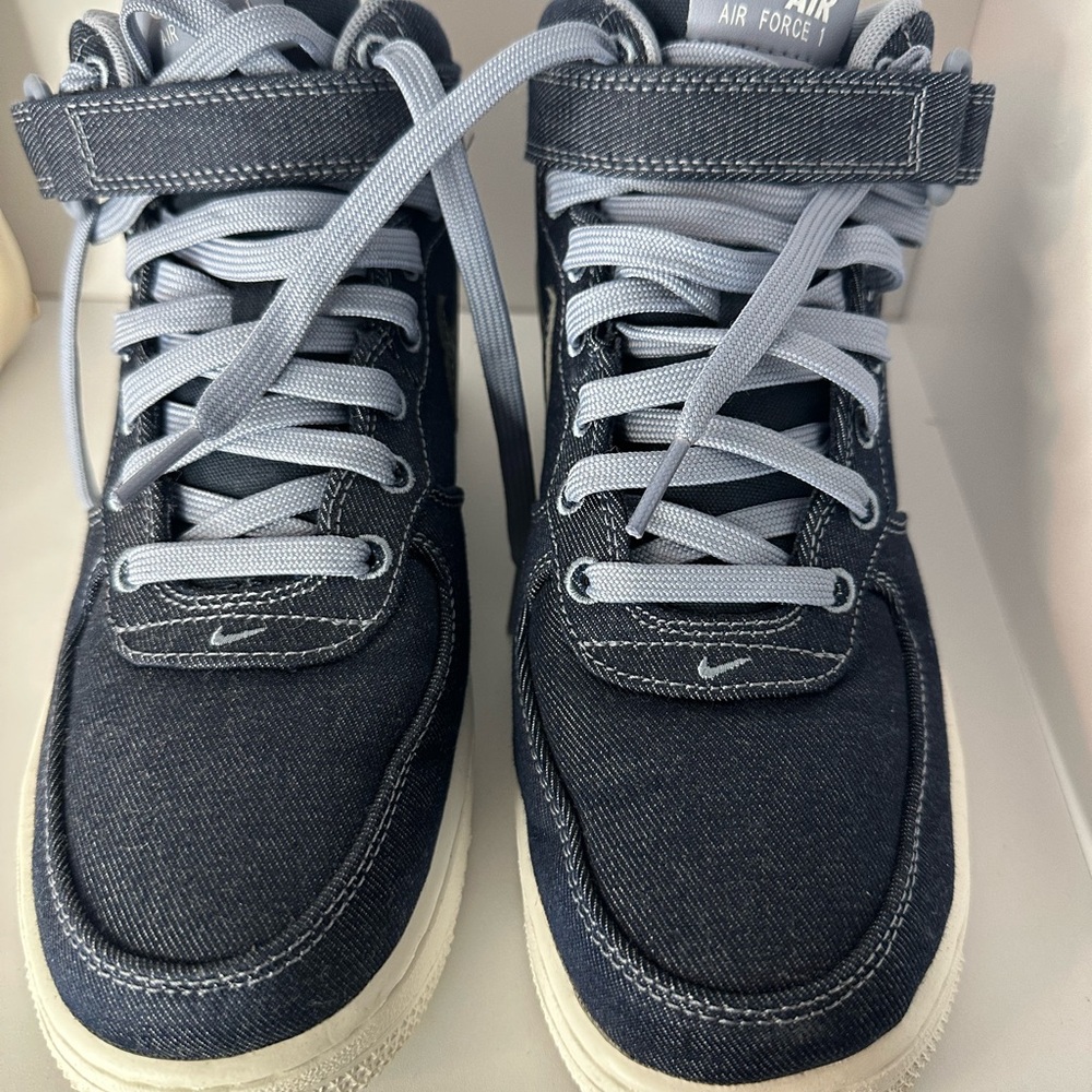 Nike air force 1 denim women’s - Picture 9 of 11